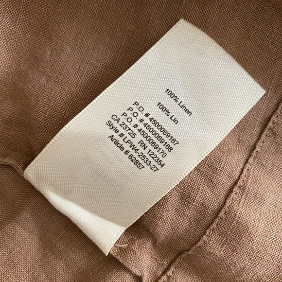Aritzia Wilfred 100% Linen Vachel Blouse - Picture 9 of 10